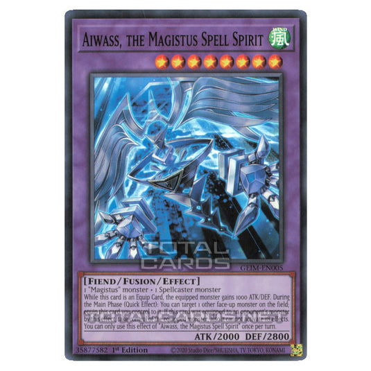 Yu-Gi-Oh! - Genesis Impact - Aiwass, the Magistus Spell Spirit (Super Rare) GEIM-EN005