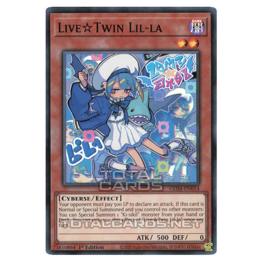 Yu-Gi-Oh! - Genesis Impact - Live☆Twin Lil-la (Super Rare) GEIM-EN014