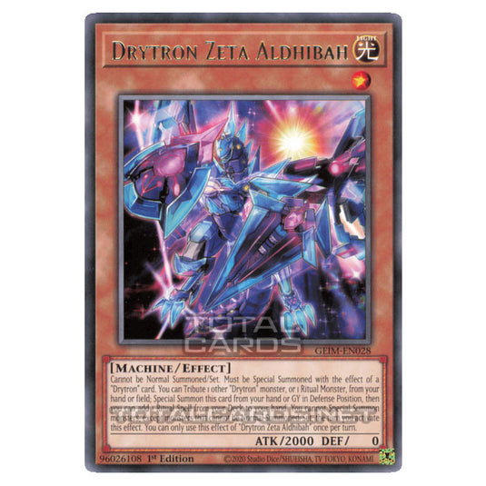 Yu-Gi-Oh! - Genesis Impact - Drytron Zeta Aldhibah (Rare) GEIM-EN028