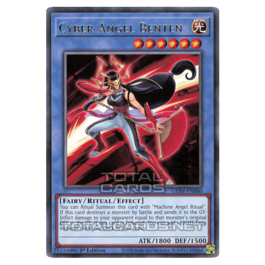 Yu-Gi-Oh! - Genesis Impact - Cyber Angel Benten (Rare) GEIM-EN040