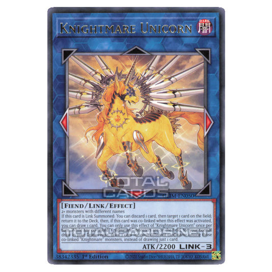 Yu-Gi-Oh! - Genesis Impact - Knightmare Unicorn (Rare) GEIM-EN050