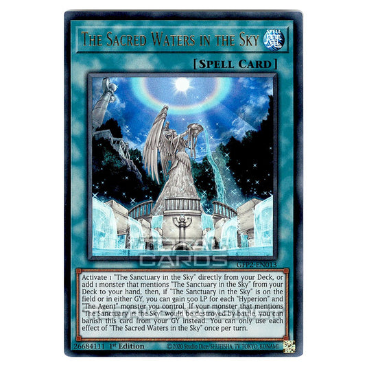 Yu-Gi-Oh! - Ghosts From The Past - The 2nd Haunting - The Sacred Waters in the Sky (Ultra Rare) GFP2-EN013