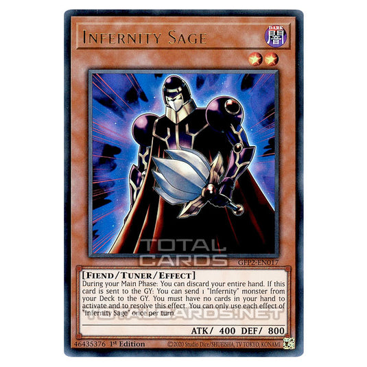 Yu-Gi-Oh! - Ghosts From The Past - The 2nd Haunting - Infernity Sage (Ultra Rare) GFP2-EN017