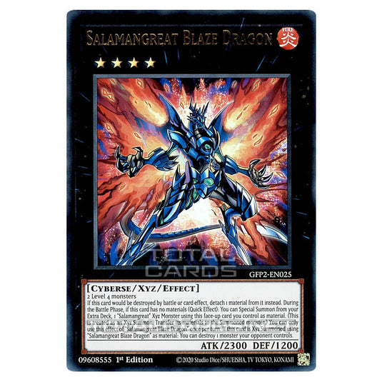 Yu-Gi-Oh! - Ghosts From The Past - The 2nd Haunting - Salamangreat Blaze Dragon (Ultra Rare) GFP2-EN025