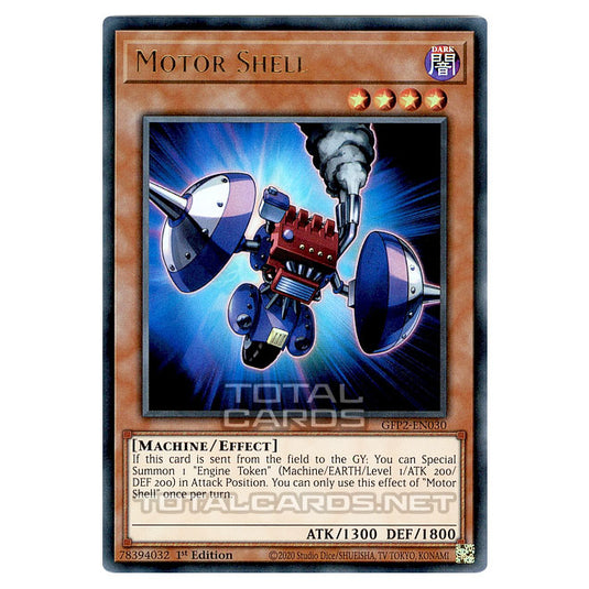 Yu-Gi-Oh! - Ghosts From The Past - The 2nd Haunting - Motor Shell (Ultra Rare) GFP2-EN030