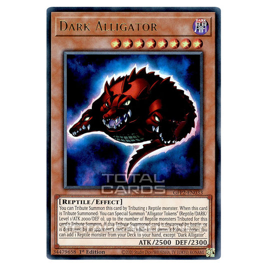 Yu-Gi-Oh! - Ghosts From The Past - The 2nd Haunting - Dark Alligator (Ultra Rare) GFP2-EN033