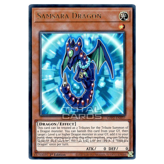 Yu-Gi-Oh! - Ghosts From The Past - The 2nd Haunting - Samsara Dragon (Ultra Rare) GFP2-EN037