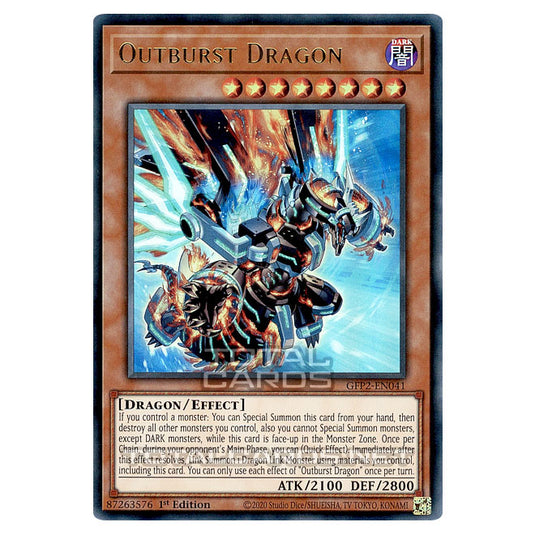 Yu-Gi-Oh! - Ghosts From The Past - The 2nd Haunting - Outburst Dragon (Ultra Rare) GFP2-EN041