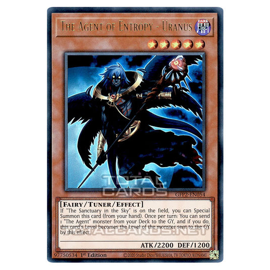 Yu-Gi-Oh! - Ghosts From The Past - The 2nd Haunting - The Agent of Entropy - Uranus (Ultra Rare) GFP2-EN054