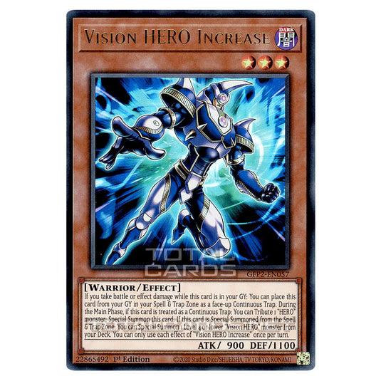 Yu-Gi-Oh! - Ghosts From The Past - The 2nd Haunting - Vision HERO Increase (Ultra Rare) GFP2-EN057