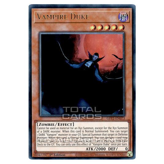 Yu-Gi-Oh! - Ghosts From The Past - The 2nd Haunting - Vampire Duke (Ultra Rare) GFP2-EN073