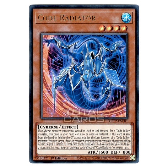 Yu-Gi-Oh! - Ghosts From The Past - The 2nd Haunting - Code Radiator (Ultra Rare) GFP2-EN081