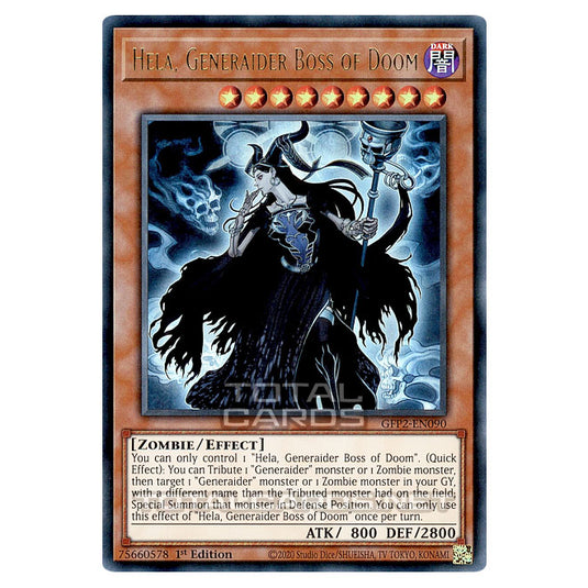 Yu-Gi-Oh! - Ghosts From The Past - The 2nd Haunting - Hela, Generaider Boss of Doom (Ultra Rare) GFP2-EN090