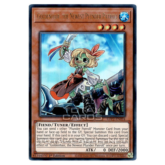 Yu-Gi-Oh! - Ghosts From The Past - The 2nd Haunting - Goldenhair, the Newest Plunder Patroll (Ultra Rare) GFP2-EN094