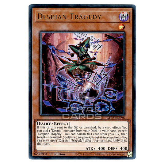 Yu-Gi-Oh! - Ghosts From The Past - The 2nd Haunting - Despian Tragedy (Ultra Rare) GFP2-EN096