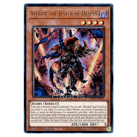 Yu-Gi-Oh! - Ghosts From The Past - The 2nd Haunting - Aluber the Jester of Despia (Ultra Rare) GFP2-EN097