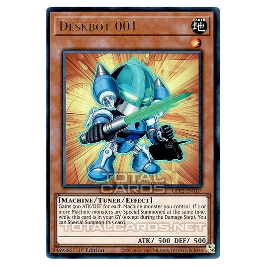 Yu-Gi-Oh! - Ghosts From The Past - The 2nd Haunting - Deskbot 001 (Ultra Rare) GFP2-EN107