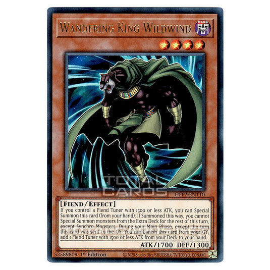 Yu-Gi-Oh! - Ghosts From The Past - The 2nd Haunting - Wandering King Wildwind (Ultra Rare) GFP2-EN110