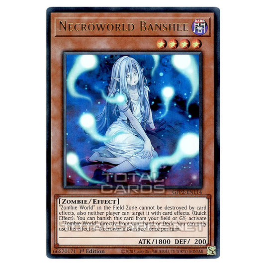 Yu-Gi-Oh! - Ghosts From The Past - The 2nd Haunting - Necroworld Banshee (Ultra Rare) GFP2-EN114