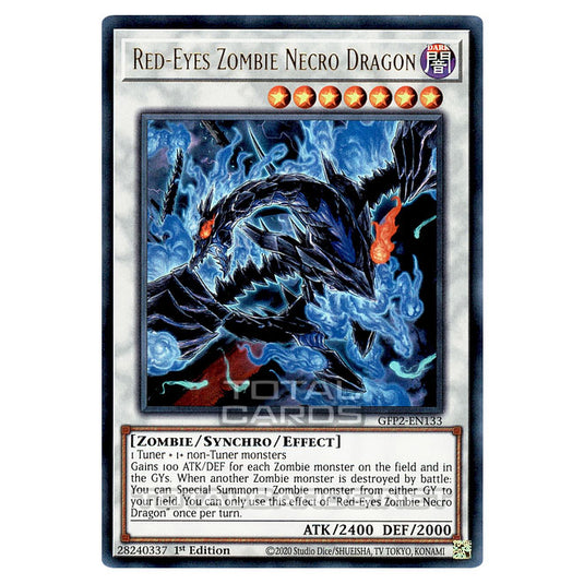 Yu-Gi-Oh! - Ghosts From The Past - The 2nd Haunting - Red-Eyes Zombie Necro Dragon (Ultra Rare) GFP2-EN133