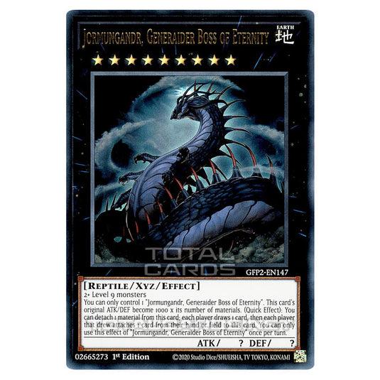 Yu-Gi-Oh! - Ghosts From The Past - The 2nd Haunting - Jormungandr, Generaider Boss of Eternity (Ultra Rare) GFP2-EN147