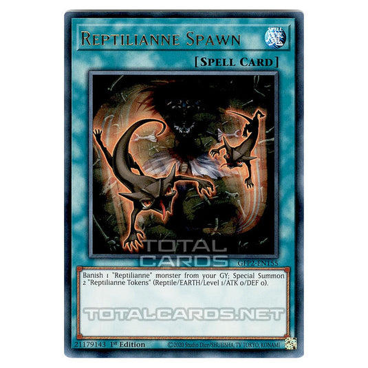 Yu-Gi-Oh! - Ghosts From The Past - The 2nd Haunting - Reptilianne Spawn (Ultra Rare) GFP2-EN155