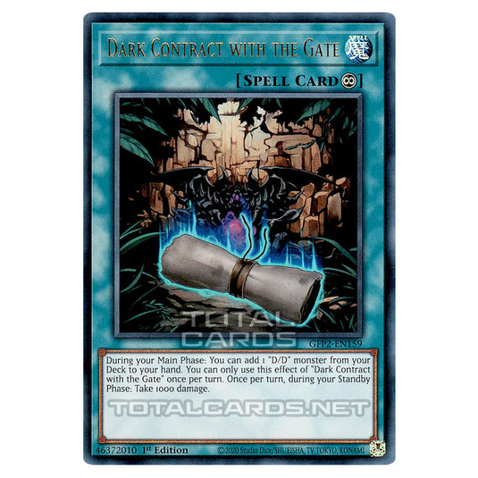 Yu-Gi-Oh! - Ghosts From The Past - The 2nd Haunting - Dark Contract with the Gate (Ultra Rare) GFP2-EN159