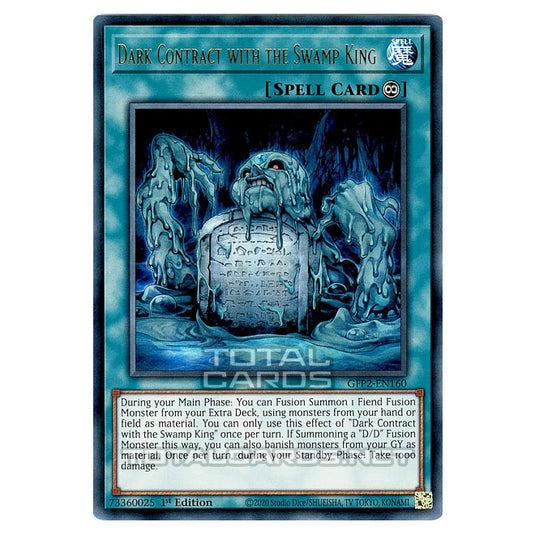 Yu-Gi-Oh! - Ghosts From The Past - The 2nd Haunting - Dark Contract with the Swamp King (Ultra Rare) GFP2-EN160