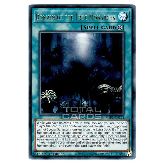 Yu-Gi-Oh! - Ghosts From The Past - The 2nd Haunting - Domain of the True Monarchs (Ultra Rare) GFP2-EN161