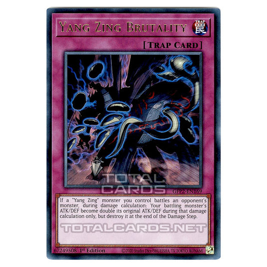 Yu-Gi-Oh! - Ghosts From The Past - The 2nd Haunting - Yang Zing Brutality (Ultra Rare) GFP2-EN169