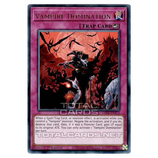 Yu-Gi-Oh! - Ghosts From The Past - The 2nd Haunting - Vampire Domination (Ultra Rare) GFP2-EN172