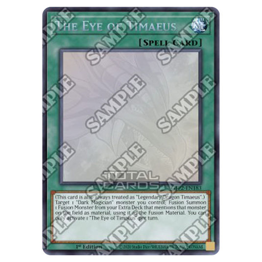 Yu-Gi-Oh! - Ghosts From The Past - The 2nd Haunting - The Eye of Timaeus (Ghost Rare) GFP2-EN183