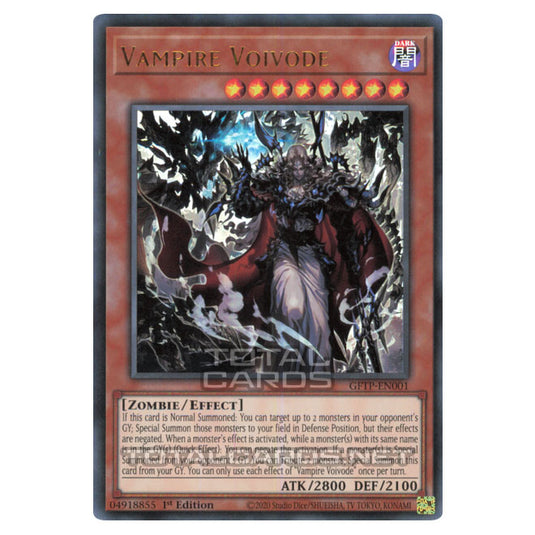 Yu-Gi-Oh! - Ghosts from the Past - Vampire Voivode (Ultra Rare) GFTP-E Yu-Gi-Oh! - Ghosts from the Past - Vampire Voivode (Ultra Rare) GFTP-E