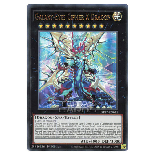 Yu-Gi-Oh! - Ghosts from the Past - Galaxy-Eyes Cipher X Dragon (Ultra Rare) GFTP-EN011