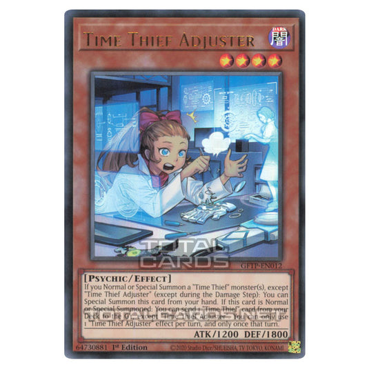 Yu-Gi-Oh! - Ghosts from the Past - Time Thief Adjuster (Ultra Rare) GFTP-EN012