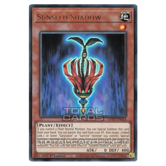 Yu-Gi-Oh! - Ghosts from the Past - Sunseed Shadow (Ultra Rare) GFTP-EN016