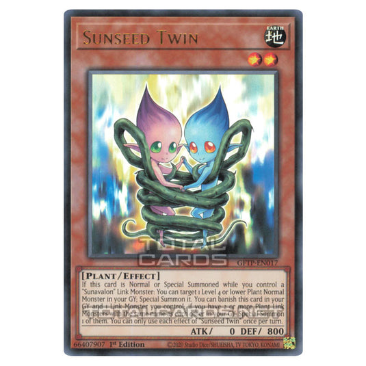 Yu-Gi-Oh! - Ghosts from the Past - Sunseed Twin (Ultra Rare) GFTP-EN017