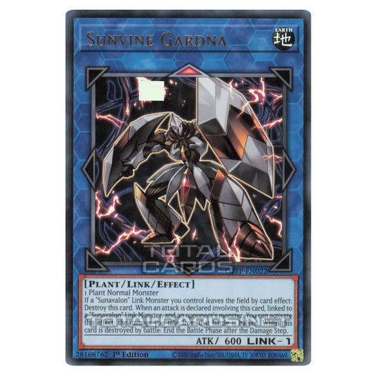 Yu-Gi-Oh! - Ghosts from the Past - Sunvine Gardna (Ultra Rare) GFTP-EN022