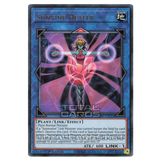 Yu-Gi-Oh! - Ghosts from the Past - Sunvine Healer (Ultra Rare) GFTP-EN023