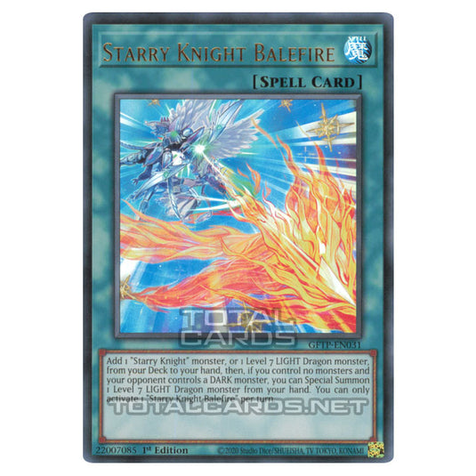 Yu-Gi-Oh! - Ghosts from the Past - Starry Knight Balefire (Ultra Rare) GFTP-EN031