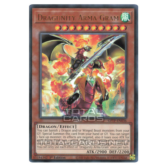 Yu-Gi-Oh! - Ghosts from the Past - Dragunity Arma Gram (Ultra Rare) GFTP-EN036