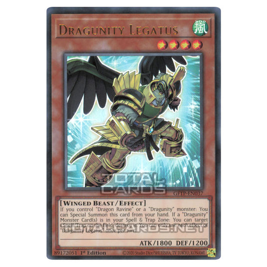 Yu-Gi-Oh! - Ghosts from the Past - Dragunity Legatus (Ultra Rare) GFTP-EN037