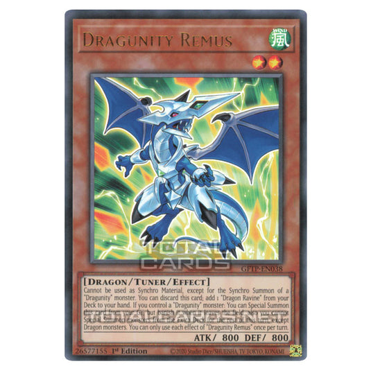 Yu-Gi-Oh! - Ghosts from the Past - Dragunity Remus (Ultra Rare) GFTP-EN038