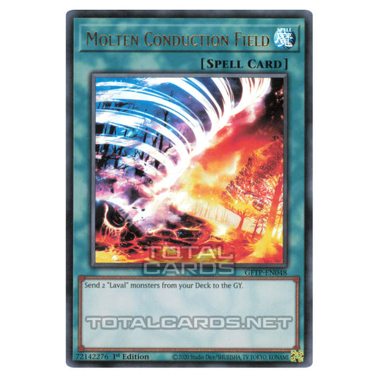 Yu-Gi-Oh! - Ghosts from the Past - Molten Conduction Field (Ultra Rare) GFTP-EN048