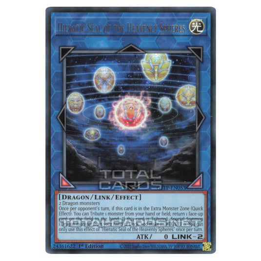 Yu-Gi-Oh! - Ghosts from the Past - Hieratic Seal of the Heavenly Spheres (Ultra Rare) GFTP-EN053