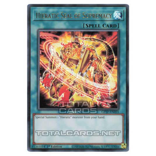 Yu-Gi-Oh! - Ghosts from the Past - Hieratic Seal of Supremacy (Ultra Rare) GFTP-EN055