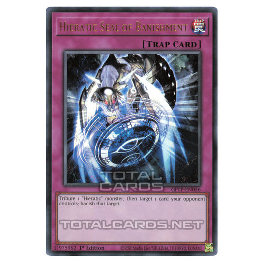 Yu-Gi-Oh! - Ghosts from the Past - Hieratic Seal of Banishment (Ultra Rare) GFTP-EN056