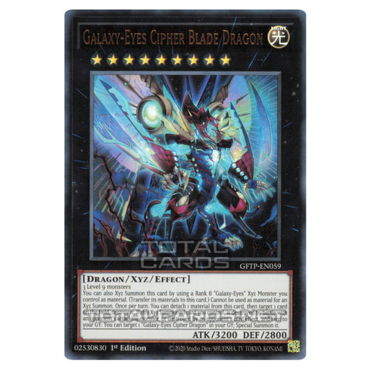 Yu-Gi-Oh! - Ghosts from the Past - Galaxy-Eyes Cipher Blade Dragon (Ultra Rare) GFTP-EN059