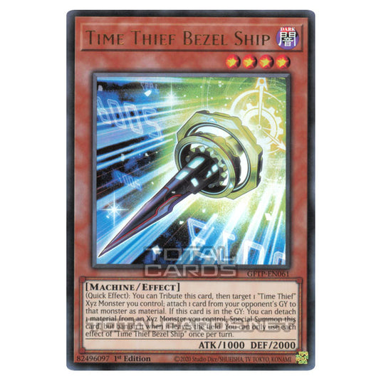 Yu-Gi-Oh! - Ghosts from the Past - Time Thief Bezel Ship (Ultra Rare) GFTP-EN061