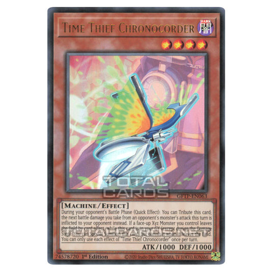 Yu-Gi-Oh! - Ghosts from the Past - Time Thief Chronocorder (Ultra Rare) GFTP-EN063